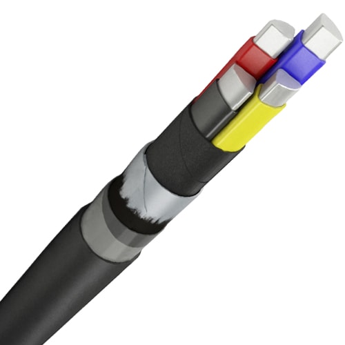 Силовые кабели с пластмассовой изоляцией 5x10x6 мм ВБбШв ГОСТ 16442-80