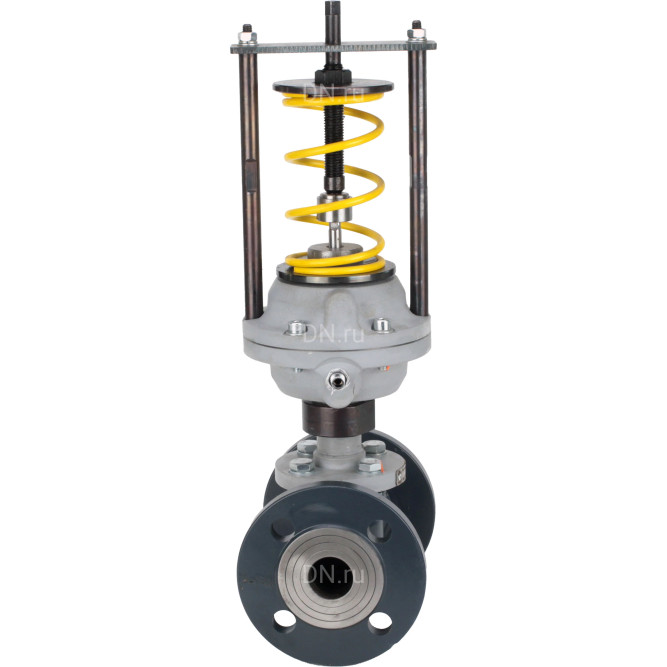 Регулятор давления после себя PRA1030E-F-DA Ду32 Ру16 Kvs16 прямого действия, серый чугун СЧ20, фланцевый, Tmax до 150°С, диапазон настройки 1 (0,4 - 1,6 кгс/см2)