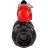 Кран шаровой BV4242E-FP-GRM-ISO Дн40 Ру10 полнопроходной, корпус - НПВХ, шар - НПВХ, уплотнение - EPDM, с пневмоприводом PA-SA-065 с возвратными пружинами