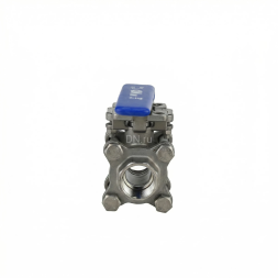 Кран шаровой BV3232P(3pc)-FP-T-ISO-H 1″ Ду25 Ру63 полнопроходной, нержавеющая сталь AISI 316, резьбовой, с ISO фланцем и рукояткой