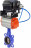 Затвор дисковый поворотный WBV1432E-2W-Fb-H Ду200 Ру16, корпус - чугун GGG50, диск - нержавеющая сталь 316L, уплотнение - EPDM, с пневмоприводом PA-DA-130 и с электропневматическим поворотным позиционером YT-1000RSN с обратной связью