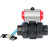 Кран шаровой BV4242E-FP-GRM-ISO Дн80 Ру10 полнопроходной, корпус - НПВХ, шар - НПВХ, уплотнение - EPDM, с пневмоприводом PA-DA-065 и пневмораспределителем 4V320-08 AC220V