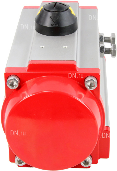 Пневмопривод PA-SA-105 с возвратными пружинами, ISO-фланец F07/F10, квадрат 22
