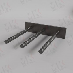 Закладная деталь МИ 4-4 серия 3.400-6 для железобетонных конструкций