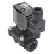 Клапан электромагнитный VS541-NT-NC-24VAC 3/4″ Ду20 Ру6 соленоидный двухходовой, резьбовой, корпус - полиамид PA66, уплотнение - NBR, нормально-закрытый, прямого действия, катушка - 24В AC