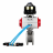 Кран шаровой BV3232P-FP-Fb-ISO-H WDVF Ду80 Ру16 полнопроходной, межфланцевый, корпус - нержавеющая сталь 316, уплотнение - PTFE, с пневмоприводом PA-SA-140, пневмораспределителем 4V320-08 AC220V и БКВ APL-510N EX