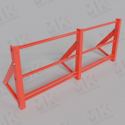 Кровельное ограждение H=1200 мм L=1860 мм RAL 3005