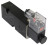 Пневмораспределитель 4M310-08 AC220V 1/4″ моностабильный, пятиканальный, для четвертьоборотных пневмоприводов (на корпус)