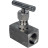 Клапан игольчатый VN3232M-T-Ht 1/4″ Ду8 Ру400 резьбовой, корпус - нержавеющая сталь 316, уплотнение - металл, с Т-образной рукояткой