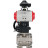 Кран шаровой BV3232P(3pc)-FP-SW-ISO-H Ду100 Ру63 полнопроходной, корпус - нержавеющая сталь SS316, под приварку, с пневмоприводом PA-DA-105, БКВ APL-210N, ручным дублером MON3-700-T38-ISO