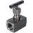 Клапан игольчатый VN3232M-T-Ht 3/8″ Ду10 Ру400 резьбовой, корпус - нержавеющая сталь 316, уплотнение - металл, с Т-образной рукояткой