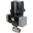 Кран шаровой BV3232P(2pc)-FP-T-ISO-H Ду25 Ру63 полнопроходной, резьбовой, внутренняя резьба, корпус - нержавеющая сталь 316, уплотнение - PTFE, с электроприводом четвертьоборотным QTSA-N-003EM-O0-220VAC с пружинным возвратом
