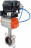 Затвор дисковый поворотный WBV3232E-2W-Fb-H Ду50 Ру16, корпус - нержавеющая сталь 316L, диск - нержавеющая сталь 316L, уплотнение - EPDM, с пневмоприводом PA-DA-065 и с электропневматическим поворотным позиционером YT-1000RSN с обратной связью