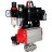 Кран шаровой BV3232P(4pc)-SP-3WL-T-ISO-H Ду10 Ру63 стандартнопроходной трехходовой L-тип, нержавеющая сталь SS316, внутренняя резьба, PTFE, пн.приводом PA-SA-052, пн.распределителем 4M310-08 AC220V, БКВ APL-410N EX и БПВ AFC2000
