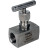 Клапан игольчатый VN3232M-T-Ht 1/2″ Ду15 Ру400 резьбовой, корпус - нержавеющая сталь 316, уплотнение - металл, с Т-образной рукояткой