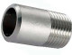 Ниппель Н-304-W-НР 3/8″ Ду10 Ру20, корпус - нержавеющая сталь AISI 304, присоединение - под приварку/наружная резьба, тип резьбы - BSPT
