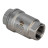 Клапан обратный VCS3232P-T 3/4″ Ду20 Ру63 резьбовой, пружинный, корпус - нержавеющая сталь 316, диск - нержавеющая сталь 316, уплотнение - металл
