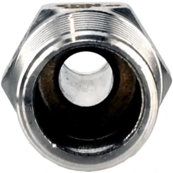 Штуцер елочка BF31-T-3/4-25 3/4″х25мм Ду20 Ру16 шланговый, корпус - нержавеющая сталь AISI 304 (CF8), присоединение - наружная резьба/штуцер