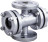 Стекло смотровое SG2-34G-F тип В ГОСТ 21836-2021 Ду25 Ру40, углеродистая сталь, фланцевое