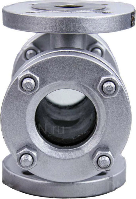 Стекло смотровое SG2-34G-F тип В ГОСТ 21836-2021 Ду25 Ру40, углеродистая сталь, фланцевое