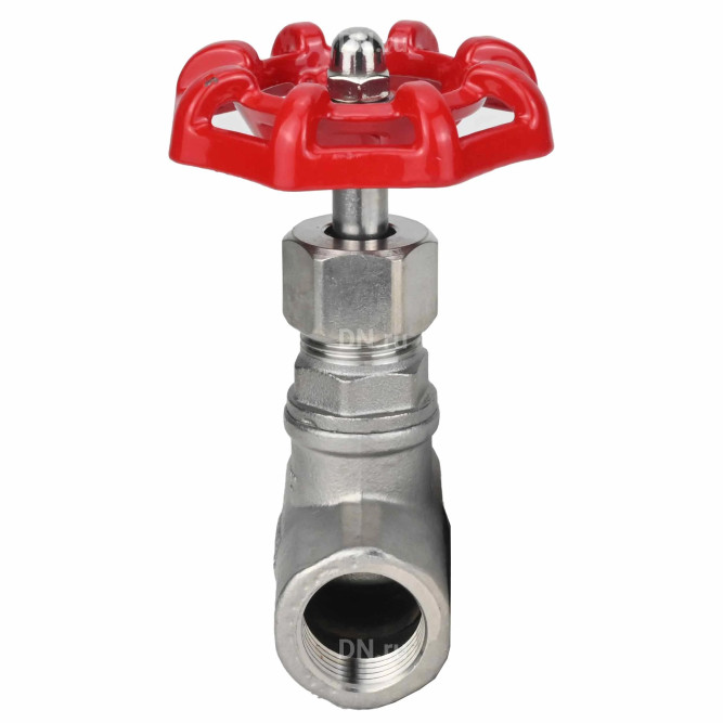 Клапан запорный VSO3131M-1W-T-S Ду50 Ру16 двухходовой резьбовой, корпус - нержавеющая сталь 304, внутренняя/внутренняя резьба, управление штурвал