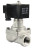 Клапан электромагнитный VS731-PT-NC-24VAC 3/4″ Ду20 Ру6 прямого действия двухходовой, корпус - сталь нержавеющая 304, присоединение - внутренняя резьба, уплотнение - PTFE, нормально-закрытый, катушка - 24 В AC