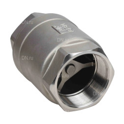 Клапан обратный VCS3232P-T 3″ Ду80 Ру40 резьбовой, пружинный, корпус - нержавеющая сталь 316, диск - нержавеющая сталь 316, уплотнение - металл