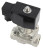Клапан электромагнитный VS731-PT-NC-24VAC 1 1/4″ Ду32 Ру5 прямого действия двухходовой, корпус - сталь нержавеющая 304, присоединение - внутренняя резьба, уплотнение - PTFE, нормально-закрытый, катушка - 24 В AC