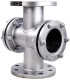 Стекло смотровое SG2-34G-F тип В ГОСТ 21836-2021 Ду80 Ру16, углеродистая сталь, фланцевое