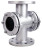 Стекло смотровое SG2-34G-F тип В ГОСТ 21836-2021 Ду80 Ру16, углеродистая сталь, фланцевое