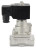 Клапан электромагнитный VS1031-PT-NC-24VAC 3/4″ Ду20 Ру16 соленоидный двухходовой поршневой, резьбовой, корпус - сталь нержавеющая 304, уплотнение - PTFE, пилотного действия, нормально закрытый, катушка - 24В AC