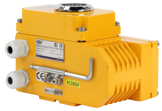 Электропривод четвертьоборотный QT-N-008EM-O1-380VAC-У1 380В