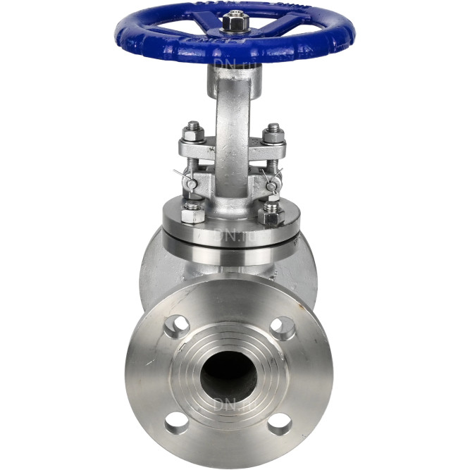 Клапан запорный сальниковый 15нж22нж VSO3131M-F-S Ду65 Ру40, фланцевый, корпус - нержавеющая сталь 304, диск - нержавеющая сталь 304, уплотнение - металл, со штурвалом