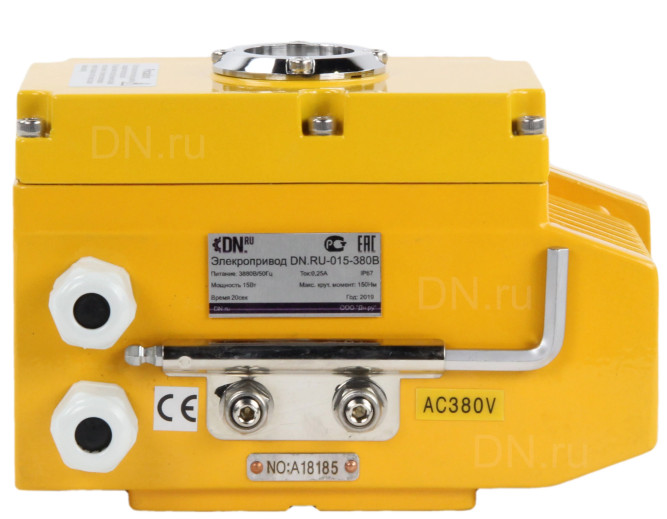 Электропривод четвертьоборотный QT-N-015EM-O1-380VAC-У1 380В