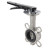 Затвор дисковый поворотный WBV3232E-2W-Fb-H Ду125 Ру16 межфланцевый, корпус - нержавеющая сталь 316L, диск - нержавеющая сталь 316L, уплотнение - EPDM, с рукояткой, квадрат 14х14, F07