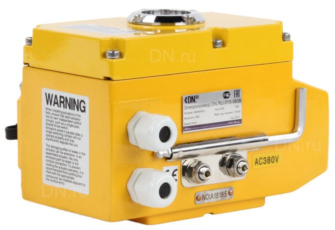 Электропривод четвертьоборотный QT-N-020EM-O1-380VAC-У1 380В
