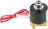 Клапан электромагнитный VS100-NT-NC-24VAC 1/8″ Ду6 Ру10 прямого действия двухходовой, корпус - латунь, присоединение - внутренняя резьба, уплотнение - NBR, нормально-закрытый, катушка - 24 В AC