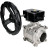 Кран шаровой BV3232P(3pc)-FP-W-ISO-H Ду80 Ру25 полнопроходной двухходовой, нержавеющая сталь SS316, под приварку, уплотнение - PTFE, с ISO фланцем и редуктором HAM RQN-Z