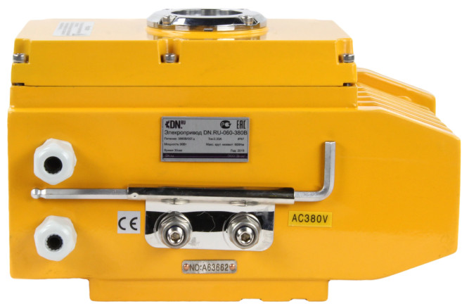 Электропривод четвертьоборотный QT-N-100EM-O1-380VAC-У1 380В