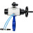 Затвор дисковый поворотный WBV1631N-2W-Fb-H Ду125 Ру16 LUG корпус - чугун QT450, диск - нержавеющая сталь 304, уплотнение - NBR, с пневмоприводом PA-DA-105-1, пневмораспределителем 4V320-10 AC220V и БКВ APL-210N