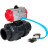 Кран шаровой BV4242E-FP-GRM-ISO Дн80 Ру10 полнопроходной, корпус - НПВХ, шар - НПВХ, уплотнение - EPDM, с пневмоприводом PA-DA-065 и пневмораспределителем 4V320-10 AC220V