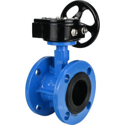 Затвор дисковый поворотный WBV1313E-2W-F-H Ду50 Ру16 фланцевый, корпус - чугун GGG40, диск - чугун GGG40, уплотнение - EPDM, с редуктором RDN RQN1-150Z-T24
