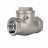Клапан обратный VCT3131-T 1 1/2 Ду40 Ру16 ZGY резьбовой, поворотный, корпус - нержавеющая сталь CF8/AISI 304, диск - нержавеющая сталь CF8/AISI 304, уплотнение - PTFE