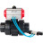 Кран шаровой BV4242E-FP-GRM-ISO Дн100 Ру10 полнопроходной, корпус - НПВХ, шар - НПВХ, уплотнение - EPDM, с пневмоприводом PA-DA-065 и пневмораспределителем 4V320-10 AC220V