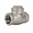 Клапан обратный VCT3131-T 2 1/2 Ду65 Ру16 ZGY резьбовой, поворотный, корпус - нержавеющая сталь CF8/AISI 304, диск - нержавеющая сталь CF8/AISI 304, уплотнение - PTFE