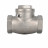 Клапан обратный VCT3131-T 2 1/2 Ду65 Ру16 ZGY резьбовой, поворотный, корпус - нержавеющая сталь CF8/AISI 304, диск - нержавеющая сталь CF8/AISI 304, уплотнение - PTFE