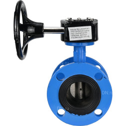 Затвор дисковый поворотный WBV1313E-2W-F-H Ду80 Ру16 фланцевый, корпус - чугун GGG40, диск - чугун GGG40, уплотнение - EPDM, с редуктором RDN RQN1-150Z-T24