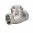 Клапан обратный VCT3232-T 2 1/2 Ду65 Ру16 ZGY резьбовой, поворотный, корпус - нержавеющая сталь CF8М/AISI 316, диск - нержавеющая сталь CF8М/AISI 316, уплотнение - PTFE