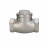 Клапан обратный VCT3232-T 2 1/2 Ду65 Ру16 ZGY резьбовой, поворотный, корпус - нержавеющая сталь CF8М/AISI 316, диск - нержавеющая сталь CF8М/AISI 316, уплотнение - PTFE