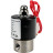 Клапан электромагнитный VS131-VT-NC-24VAC 1/8″ Ду6 Ру10 прямого действия двухходовой, корпус - сталь нержавеющая 304, присоединение - внутренняя резьба, уплотнение - VITON, нормально-закрытый, катушка - 24 В AC